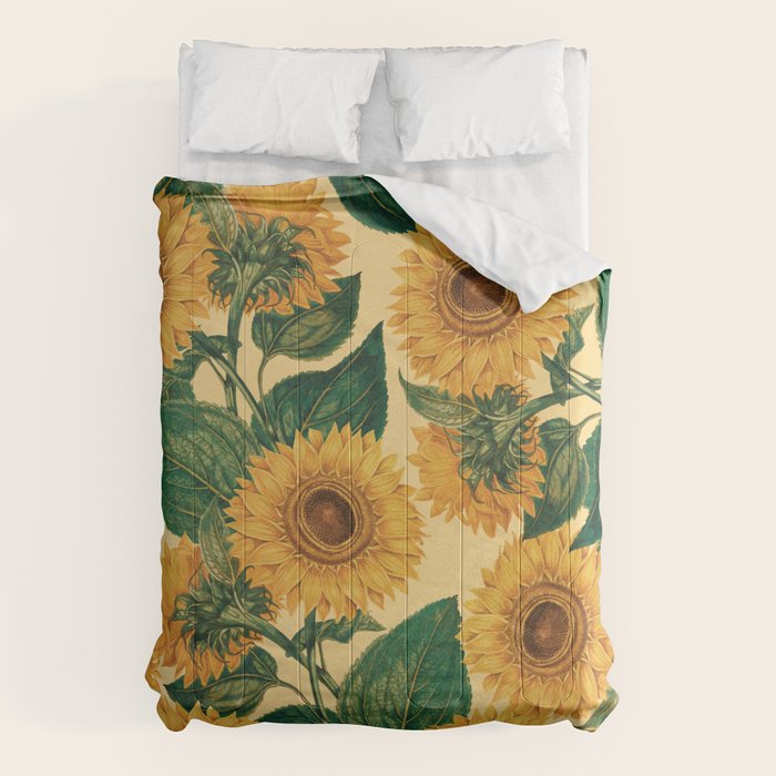 Helianthus Annuus Comforter Gallery Image 6