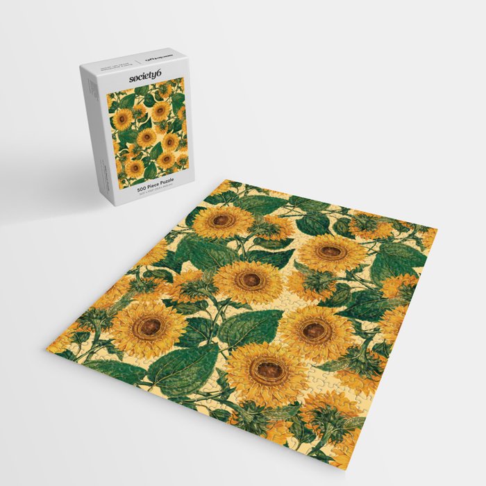 Helianthus Annuus Jigsaw Puzzle Gallery Image 2