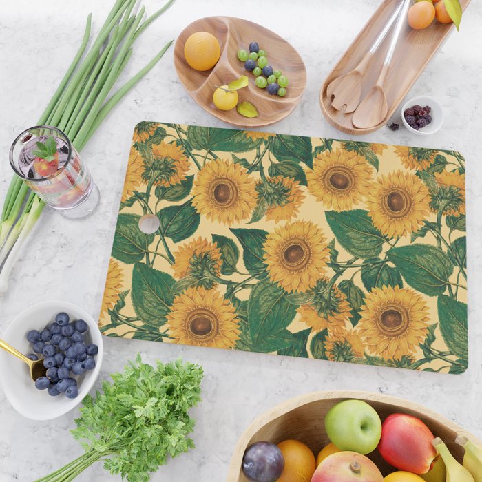 Helianthus Annuus Cutting Board Gallery Image 2