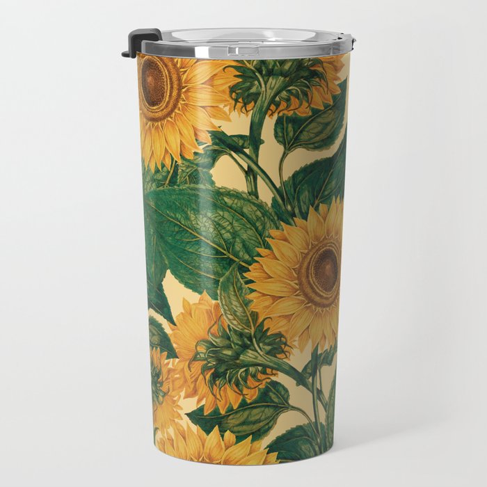 Helianthus Annuus Travel Mug Gallery Image 3