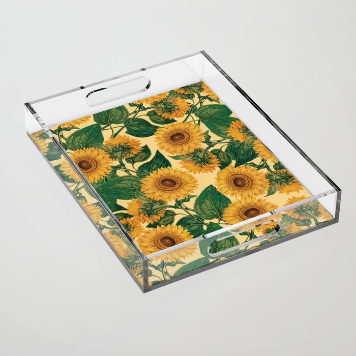 Helianthus Annuus Acrylic Tray Gallery Image 1