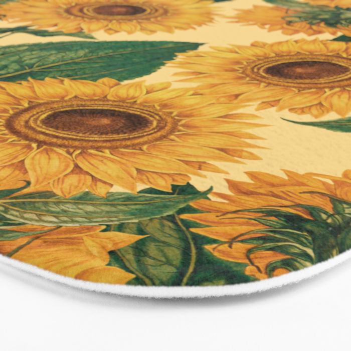 Helianthus Annuus Bath Mat Gallery Image 3