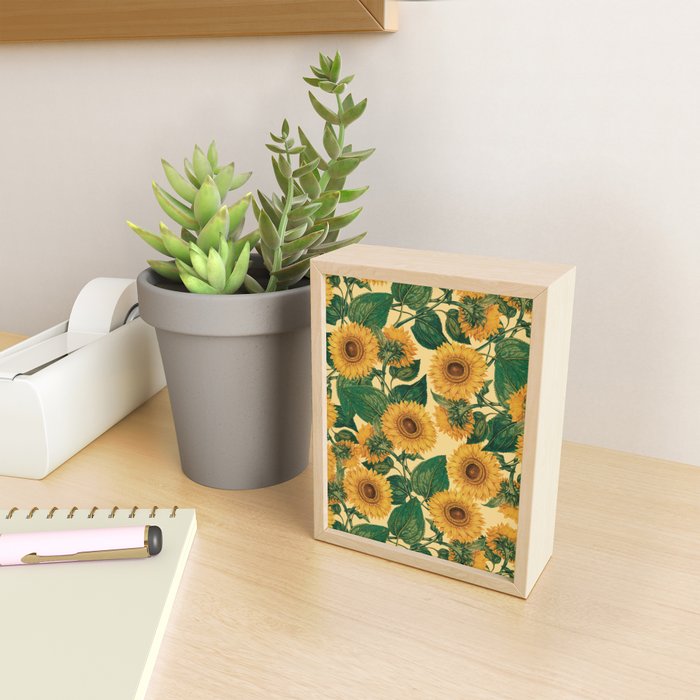 Helianthus Annuus Mini Art Print Gallery Image 2