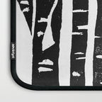 Woodcut Birches Black Laptop Sleeve Gallery Image 3