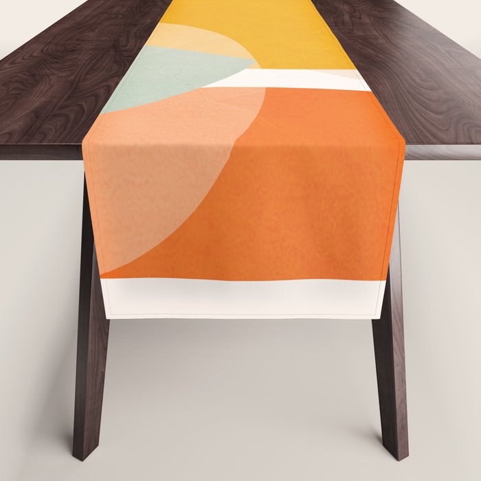Playful Geometry 04 Table Runner Gallery Image 1