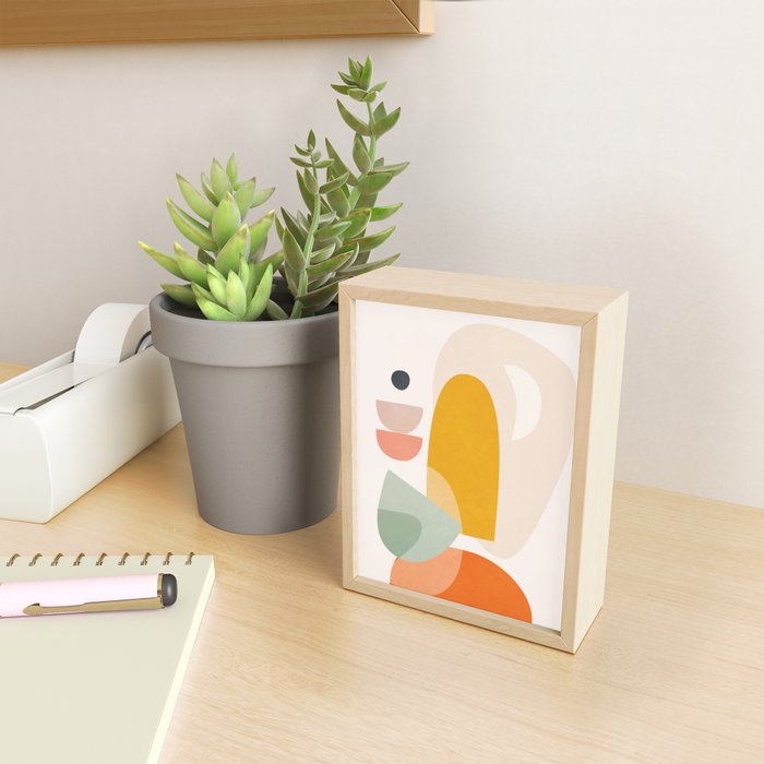 Playful Geometry 04 Mini Art Print Gallery Image 2
