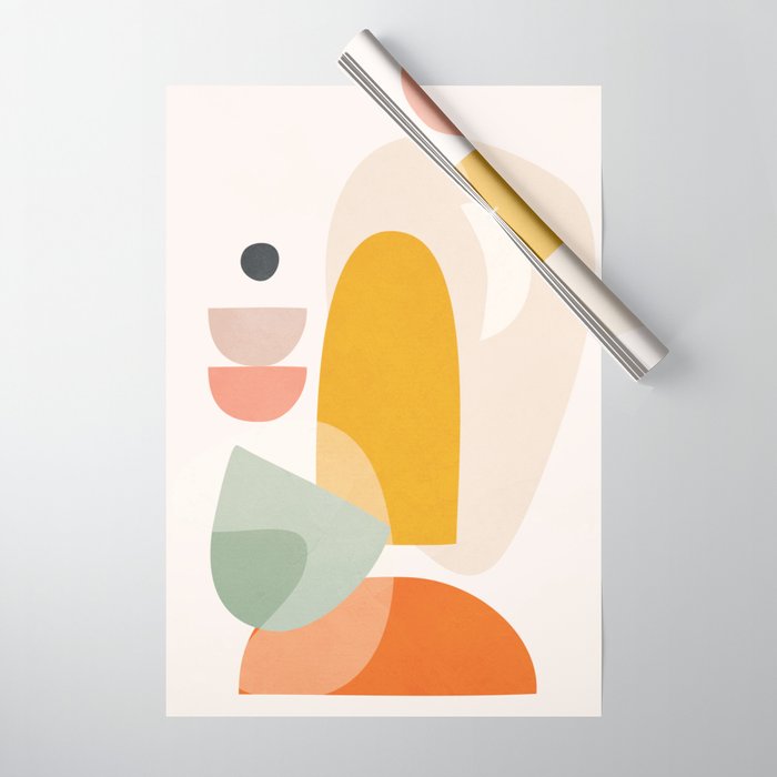 Playful Geometry 04 Wrapping Paper Gallery Image 1