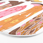 Cowboy Boots (Warm Palette) Illustration  Bath Mat Gallery Image 3
