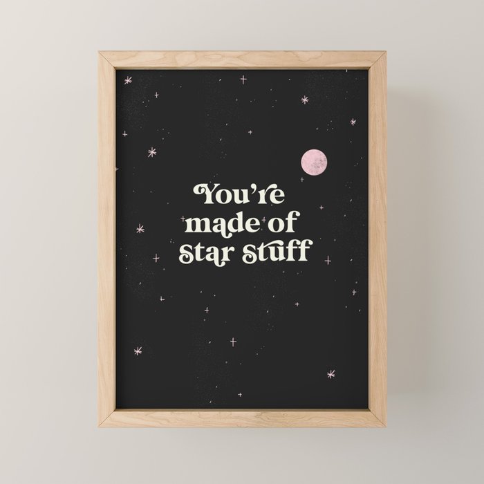 Star Stuff Space Print Mini Art Print Gallery Image 1