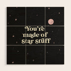 Star Stuff Space Print Wood Wall Art Gallery Image 1