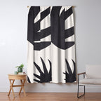 Abstract Minimal -Plant Window Curtain Gallery Image 5