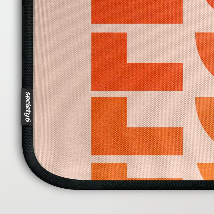 Abstraction_LOVE_SUNSET_Minimalism_001 Laptop Sleeve Gallery Image 3