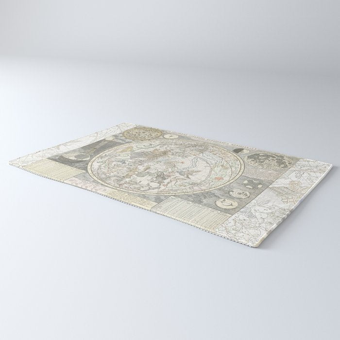Star map of the Southern Starry Sky Rug Gallery Image 3