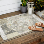 Star map of the Southern Starry Sky Outdoor Rug Gallery Image 2