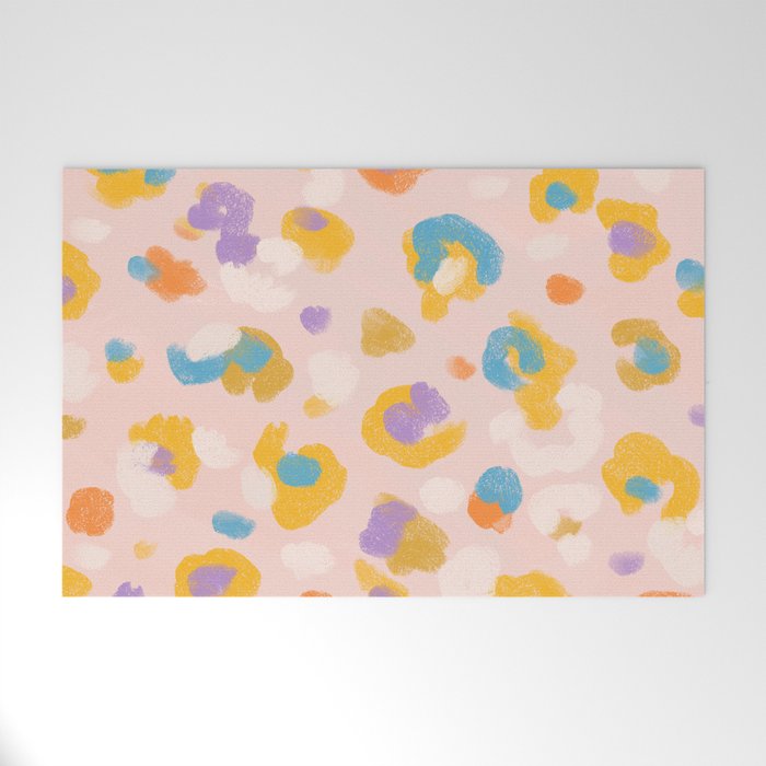 Spring Leopard Welcome Mat Gallery Image 1