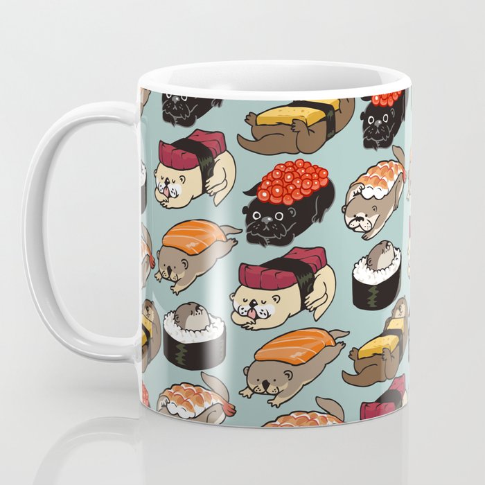 Sushi Otter Coffee Mug Gallery Image 3