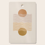 card games at the coast â natural Cutting Board Gallery Image 1