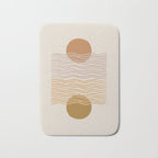 card games at the coast â natural Bath Mat Gallery Image 1