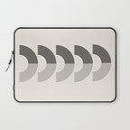 Black Rainbows Laptop Sleeve Gallery Image 1