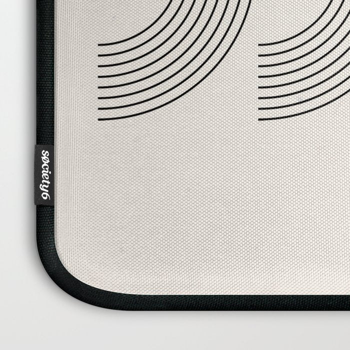 Black Rainbows Laptop Sleeve Gallery Image 3