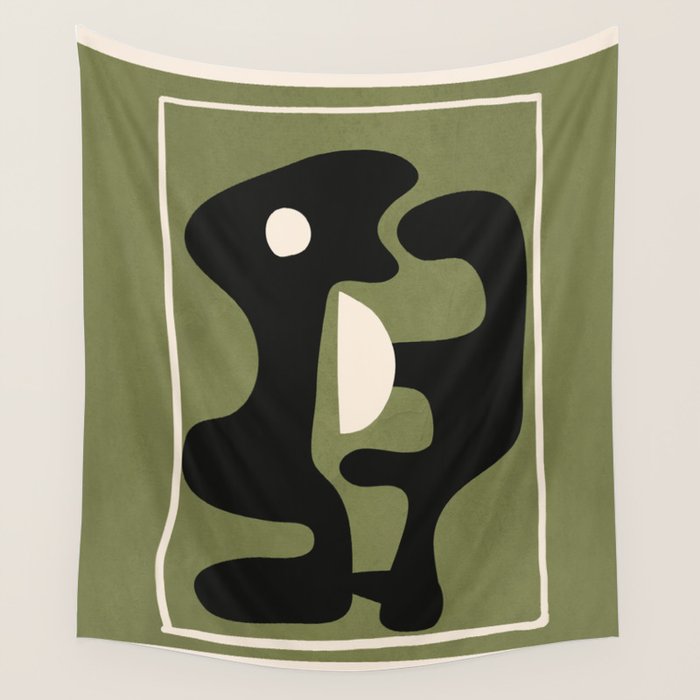 Modern Abstract Art 21 Wall Tapestry Gallery Image 1