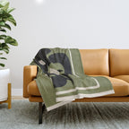 Modern Abstract Art 21 Throw Blanket Gallery Image 1