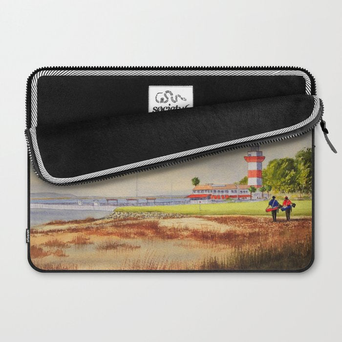 Harbor Town Golf Course SC Laptop Sleeve Gallery Image 2
