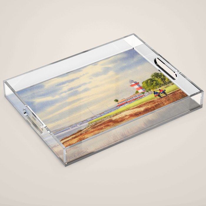 Harbor Town Golf Course SC Acrylic Tray Gallery Image 1