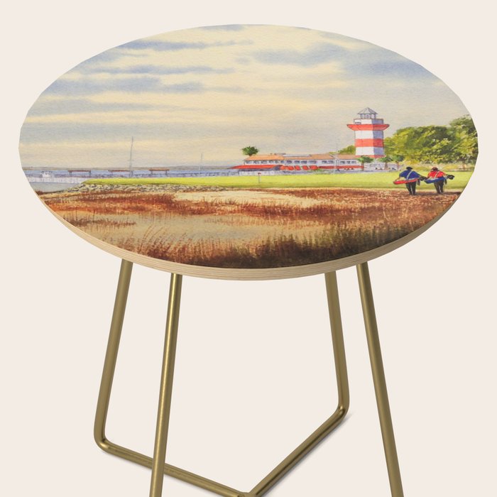 Harbor Town Golf Course SC Side Table Gallery Image 2