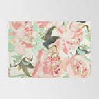 Floral Cranes Rug Gallery Image 2