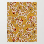 70s Floral Pattern Poster Gallery Image 4