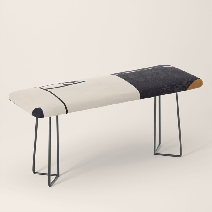 Abstract Face 55 Bench Gallery Image 1