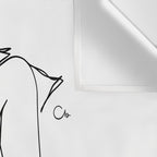 Reading Naked Wall Tapestry Gallery Image 3