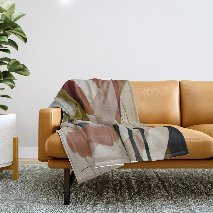 Collage 1 Throw Blanket Gallery Image 1