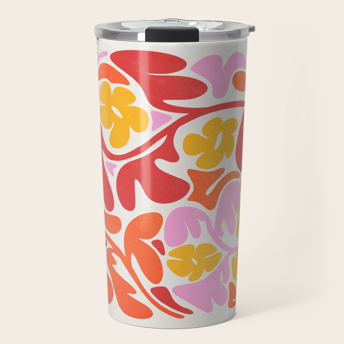 Retro Garden Travel Mug Gallery Image 1