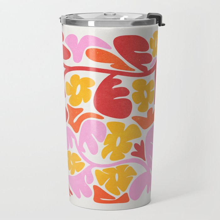 Retro Garden Travel Mug Gallery Image 2