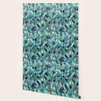Mermaid Art, Sea,Teal, Mint, Aqua, Blue Wallpaper Gallery Image 2