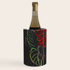 woman with flowers 8 Line Art Wine Chiller Gallery Image 2