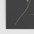 woman with flowers 8 Line Art Poster Gallery Image 3