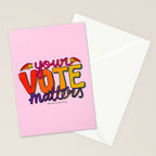 Your Vote Matters Stationery Card Gallery Image 2