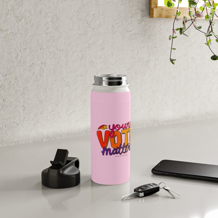 Your Vote Matters Water Bottle Gallery Image 4