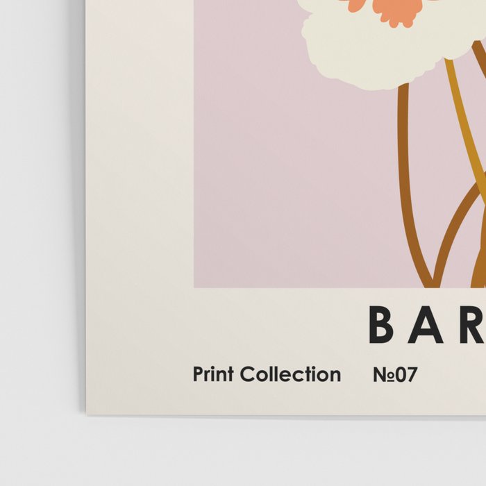 Flower Market, Barcelona, colorful abstract bouquet Poster Gallery Image 3