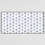 Blue Watercolor Airplanes Desk Mat Gallery Image 3