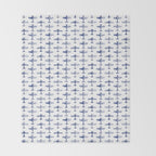Blue Watercolor Airplanes Throw Blanket Gallery Image 2