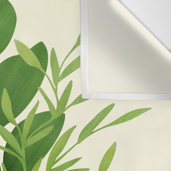Vintage Window Garden / Botanical Illustration Wall Tapestry Gallery Image 3
