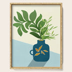 Vintage Window Garden / Botanical Illustration Serving Tray Gallery Image 1