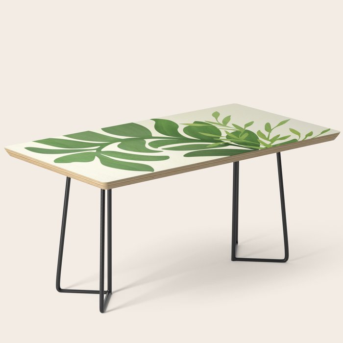 Vintage Window Garden / Botanical Illustration Coffee Table Gallery Image 1