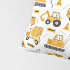 Construction Trucks Pillow Sham Gallery Image 4