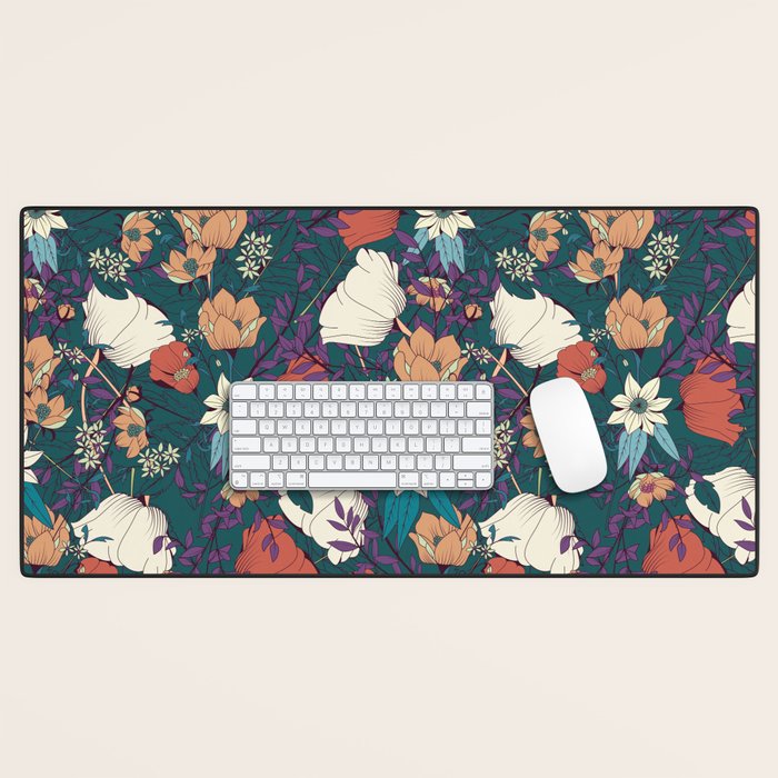 Botanical pattern 008 Desk Mat Gallery Image 1