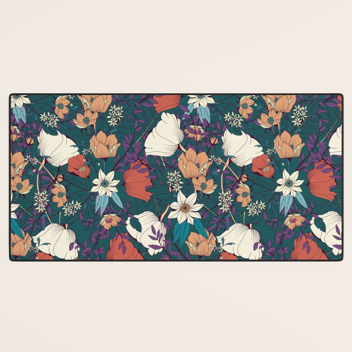 Botanical pattern 008 Desk Mat Gallery Image 3